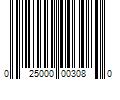 Barcode Image for UPC code 025000003080