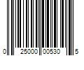 Barcode Image for UPC code 025000005305