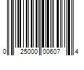 Barcode Image for UPC code 025000006074