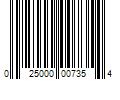 Barcode Image for UPC code 025000007354