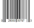 Barcode Image for UPC code 025000007873