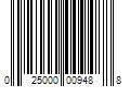 Barcode Image for UPC code 025000009488