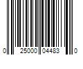 Barcode Image for UPC code 025000044830