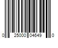 Barcode Image for UPC code 025000046490