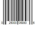 Barcode Image for UPC code 025000058936