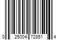 Barcode Image for UPC code 025004728514