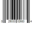 Barcode Image for UPC code 025033026834