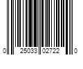 Barcode Image for UPC code 025033027220