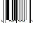 Barcode Image for UPC code 025037000083