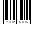 Barcode Image for UPC code 0250394509997