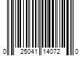 Barcode Image for UPC code 025041140720