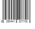 Barcode Image for UPC code 0250441207708