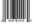 Barcode Image for UPC code 025067000060