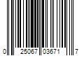 Barcode Image for UPC code 025067036717