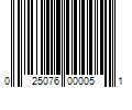 Barcode Image for UPC code 025076000051