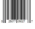 Barcode Image for UPC code 025077050277