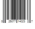 Barcode Image for UPC code 025077140237