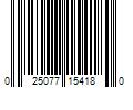 Barcode Image for UPC code 025077154180