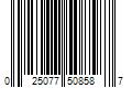 Barcode Image for UPC code 025077508587