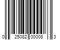 Barcode Image for UPC code 025082000083