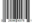 Barcode Image for UPC code 025096900751