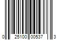 Barcode Image for UPC code 025100005373