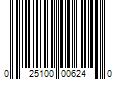 Barcode Image for UPC code 025100006240