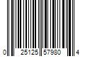 Barcode Image for UPC code 025125579804