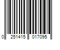 Barcode Image for UPC code 0251415017095