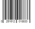 Barcode Image for UPC code 0251612018833