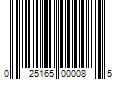 Barcode Image for UPC code 025165000085