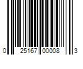 Barcode Image for UPC code 025167000083