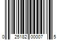 Barcode Image for UPC code 025182000075