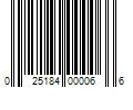 Barcode Image for UPC code 025184000066