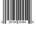 Barcode Image for UPC code 025184204549