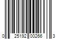 Barcode Image for UPC code 025192002663