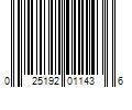 Barcode Image for UPC code 025192011436