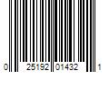 Barcode Image for UPC code 025192014321