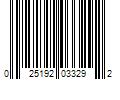 Barcode Image for UPC code 025192033292