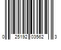 Barcode Image for UPC code 025192035623