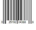 Barcode Image for UPC code 025192043888