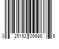 Barcode Image for UPC code 025192099885