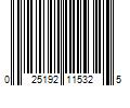 Barcode Image for UPC code 025192115325