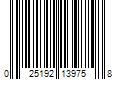 Barcode Image for UPC code 025192139758