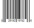 Barcode Image for UPC code 025192197826