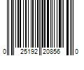 Barcode Image for UPC code 025192208560