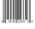 Barcode Image for UPC code 025192223303