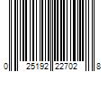 Barcode Image for UPC code 025192227028