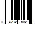 Barcode Image for UPC code 025192240324