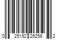 Barcode Image for UPC code 025192262562